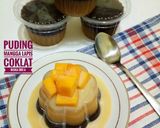 Foto langkah ke 4 dari resep Puding Mangga Lapis Coklat.