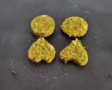 A picture of step 6 of Healthy Oats Veggie Tikki-Weight Loss Recipe (SlimDown Tikkis).