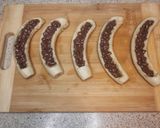 Pas rețetă Cornuri cu Nutella și banane 🥐 2 fotografie