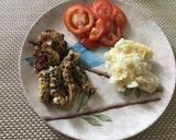 Foto del paso 4 de la receta: Croquetas de pollo, almendras y ajonjolí