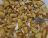 Foto del paso 4 de la receta: Tortilla de papa rellena 🥔🥔🥚🥚🥔🥔
