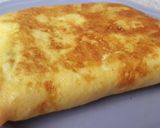 Foto del paso 7 de la receta: Sándwich envuelto en tortilla relleno de bacon y queso