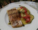 Foto del paso 8 de la receta: Perca al horno con verduras