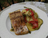 Foto del paso 8 de la receta: Perca al horno con verduras