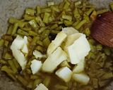 A picture of step 2 of Gawar aani Batata Upkari.
