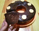 Foto langkah ke 8 dari resep Bolu Pisang Coklat Lumer.