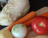 Kínaikel leves frankfurti módra recept fázis 1 fotója