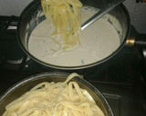 Foto del paso 4 de la receta: Fettuccine Alfredo con camarones