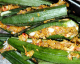 मसाले वाली भिंडी(masale wali bhindi recipe in hindi) रेसिपी चरण 3 फोटो