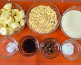 A picture of step 1 of Banana Oats Chocolate Chips Muffins (No oil, no butter, no maida).