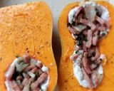 Une image de l'étape 5 de Butternut chèvre lardon.