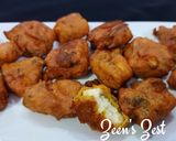 A picture of step 4 of Paneer Fritters.