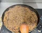 A picture of step 6 of Irmik Helvası (Semolina Halva).