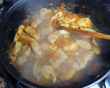 Foto del paso 14 de la receta: Tacos de pechuga de pollo al curry hingú con almejas japonesas