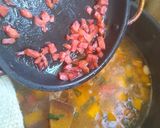 Foto del paso 3 de la receta: Porotos Granados con verduras y sofrito de chorizo