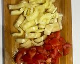 Gombapörkölt tarhonyával recept fázis 3 fotója