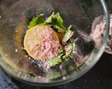 A picture of step 2 of Black jamun mojito.