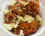 A picture of step 8 of Malai Gajer halwa (jhat pat).