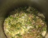 A picture of step 4 of Leek and Potato Soup.