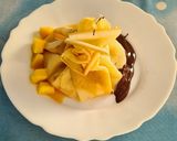 Une image de l'étape 5 de Aumônière mangue passion.