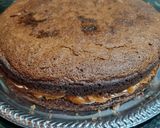 Foto del paso 6 de la receta: TORTA Húmeda DE CHOCOLATE Y DULCE DE LECHE ❤️