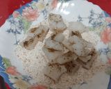 Foto del paso 5 de la receta Bacalao con puré de calabaza y puerro