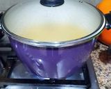 Foto del paso 4 de la receta: Sopa de besugos con gambas frescas pequeñas