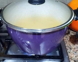 Foto del paso 4 de la receta: Sopa de besugos con gambas frescas pequeñas
