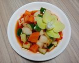Hình bước làm 4 của món Dưa muối xổi ăn kèm đồ nướng (Asazuke)