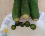 A picture of step 1 of Kheera Aloo (Parwal Aloo).