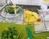 A picture of step 1 of Raw mango chutney.