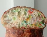 Foto langkah ke 22 dari resep Funfetti Sourdough Bread (Oven Tangkring).