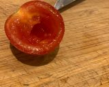 A picture of step 6 of Tomato snack.