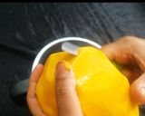 A picture of step 8 of Mango cheese cake.