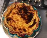 Une image de l'étape 8 de Flan pâtissier à la vanille et pêches de vigne pâte brisée vanille.