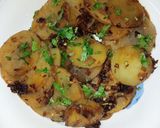 A picture of step 8 of Potato Onion Fry.