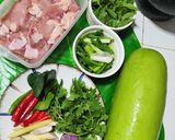 รูปขั้นตอนการทำที่ 1 ของ แกงไก่ใส่ฟัก