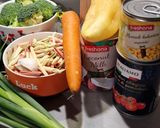 Krémes, zöldséges fusilli (vegán) recept fázis 1 fotója