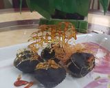 A picture of step 3 of Carrot Halwa chocolates.