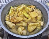 Hình bước làm 4 của món Lẩu gà lá é