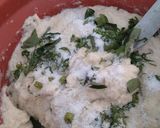 A picture of step 2 of Mendu vada.