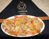 Foto del paso 7 de la receta: Muslos de pollo y vegetales escabechados