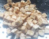 Foto langkah ke 2 dari resep Tumis Pedas Kangkung + Tahu.