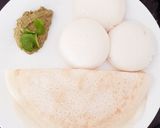 A picture of step 3 of Mint coriander coconut chutney.