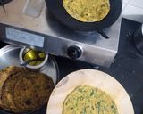 पालक पराठा (Palak Paratha Recipe In Hindi) रेसिपी चरण 3 फोटो