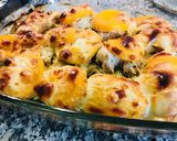 Barackos-sajtos csirkemell recept fázis 4 fotója