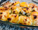 Barackos-sajtos csirkemell recept fázis 4 fotója
