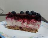 Pas rețetă Cheesecake cu fructe de pădure 4 fotografie
