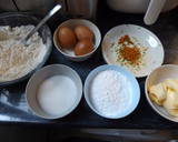 Foto del paso 1 de la receta: Bizcocho de pomelo rosa y lima