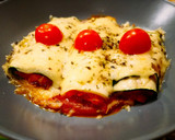 Foto del paso 7 de la receta: Canelones de calabacín gratinados rellenos de atún y verduras